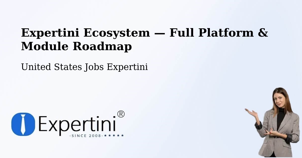 Expertini Ecosystem — Full Platform & Module Roadmap – Oklahoma