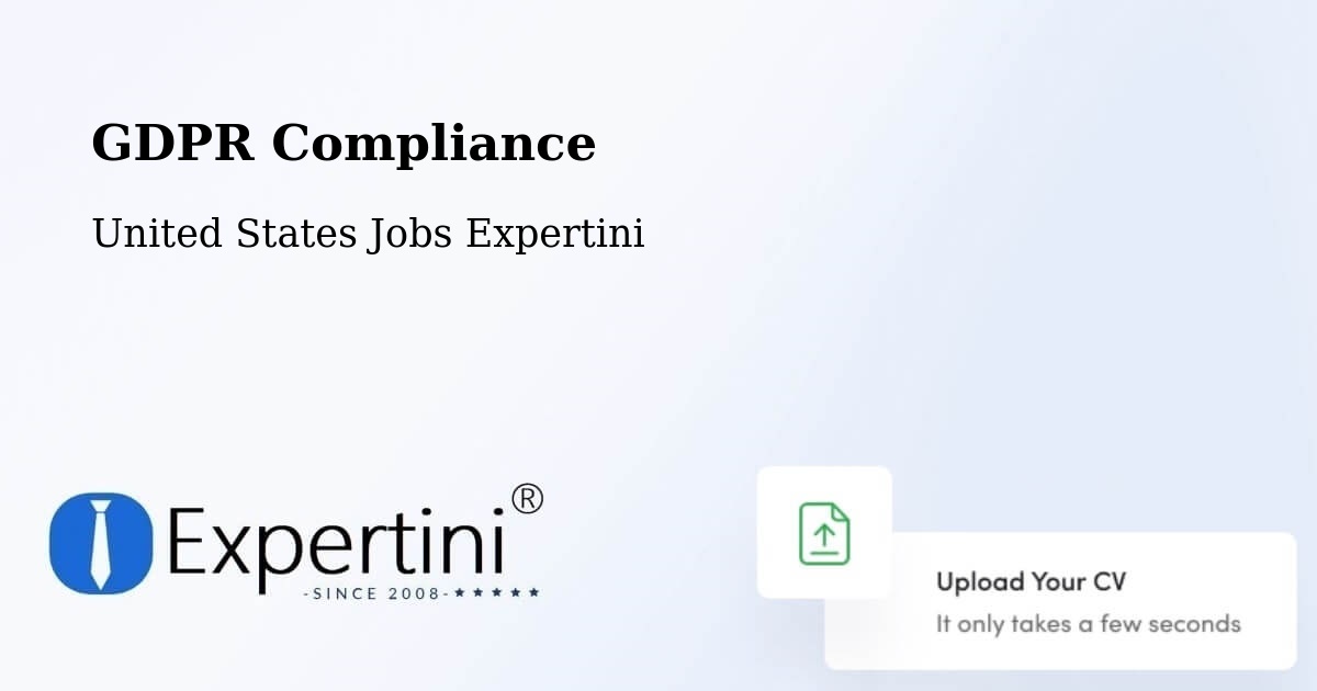 EU GDPR Compliance Statement – Oklahoma - United States Jobs Expertini